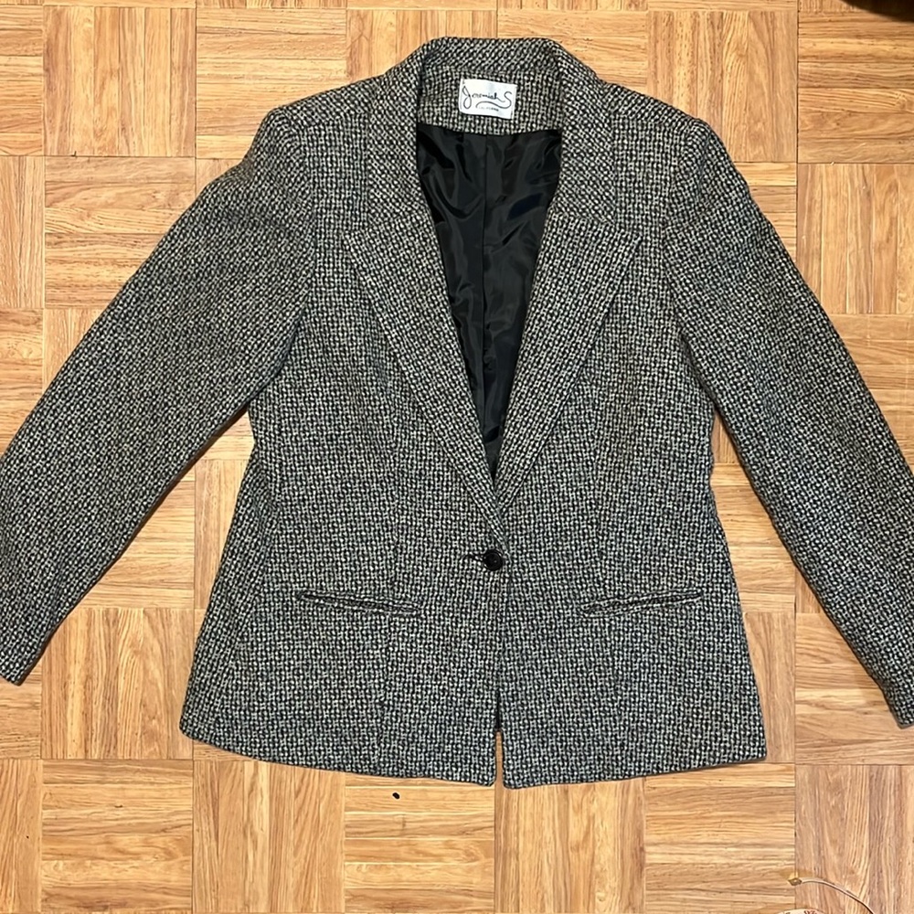 Jeremiah S 100% wool vintage Jacket